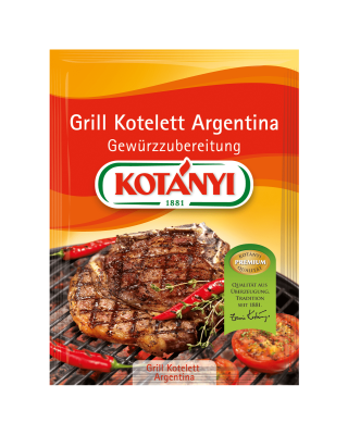 Kotányi Grill Kotelett Argentina Gewürzzubereitung im Brief