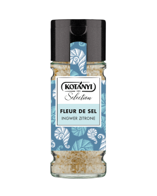 Kotányi Selection Fleur De Sel Zitrone Ingwer im 100ml Glas