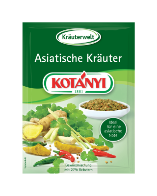 Kotányi Asiatische Kräuter im Brief