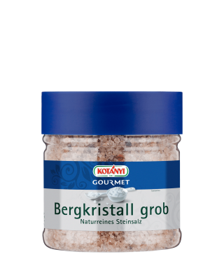 Kotányi Gourmet Bergkristallsalz grob in der 400ccm Dose