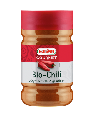 Kotányi Gourmet Bio Chili Cayennepfeffer gemahlen in der 1200ccm