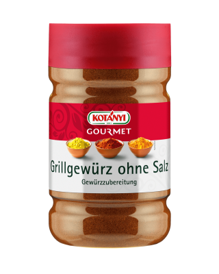 Kotányi Gourmet Grillgewürz ohne Salz in der 1200ccm Dose