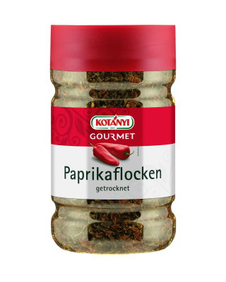 Kotányi Gourmet Paprikaflocken getrocknet in der 1200ccm Dose