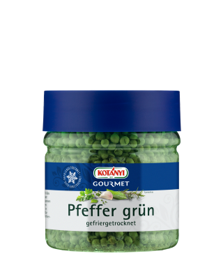 Kotányi Gourmet Pfeffer grün gefriergetrocknet in der 400ccm Dose