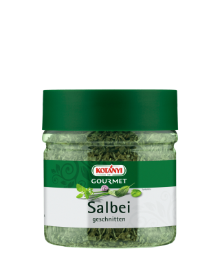 Kotányi Gourmet Salbei geschnitten in der 400ccm Dose