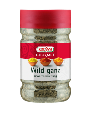 Kotányi Gourmet Wild Gewürzzubereitung ganz in der 1200ccm Dose