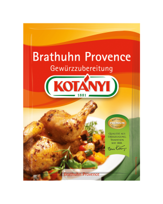 Kotányi Brathuhn Provence Gewürzzubereitung im Brief