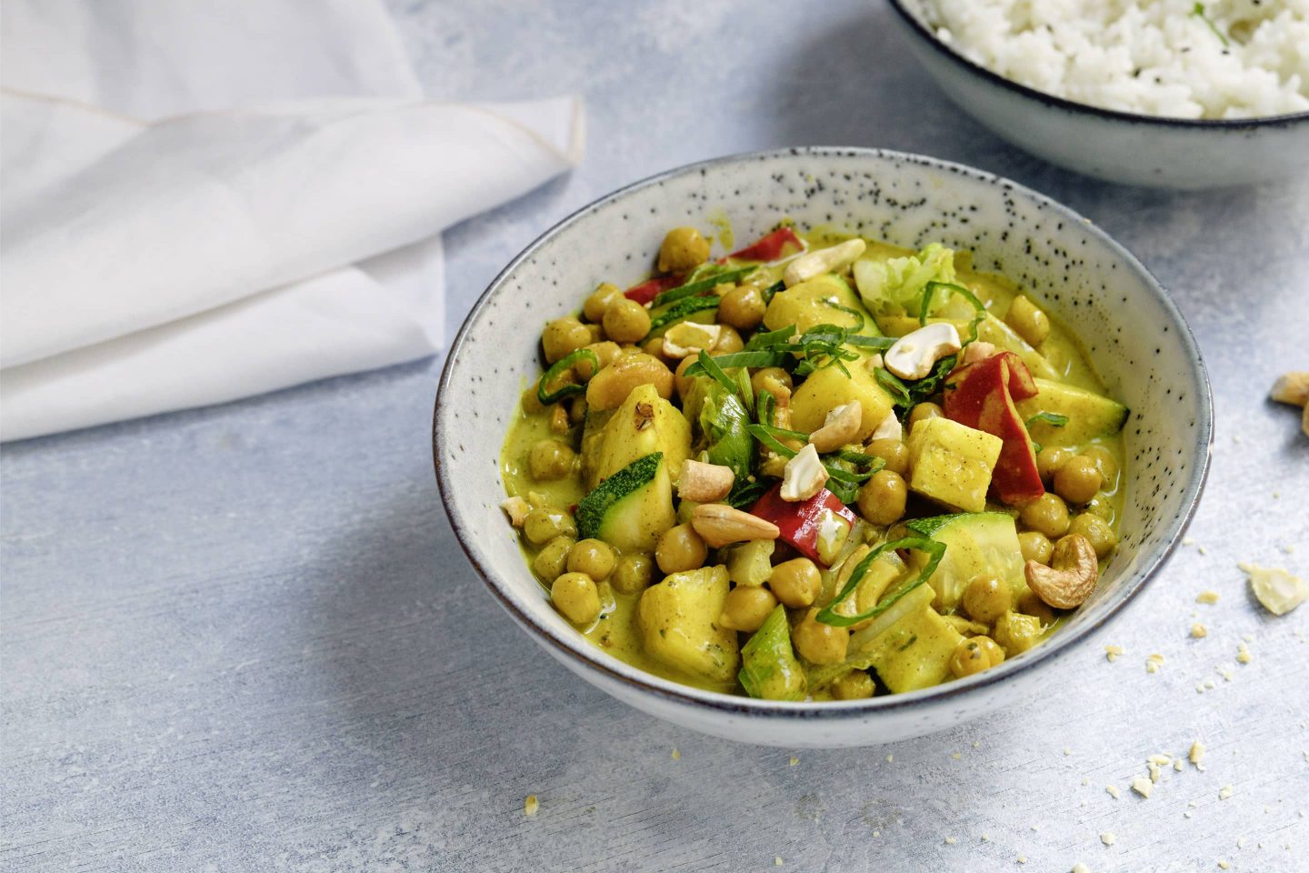 Kichererbsen Curry mit VEGGY Exotic