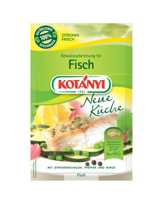 Kotányi Gewürzzubereitung für Fisch im Brief