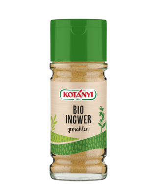 Kotányi Bio Ingwer gemahlen im 100ml Glas