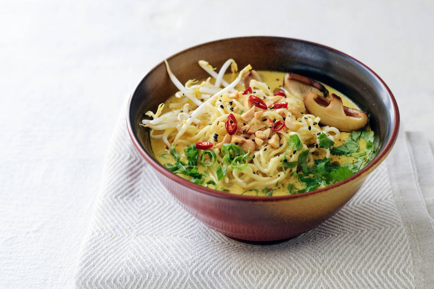 Spicy Ramen With Shiitake And Ginger Recipe Kotanyi