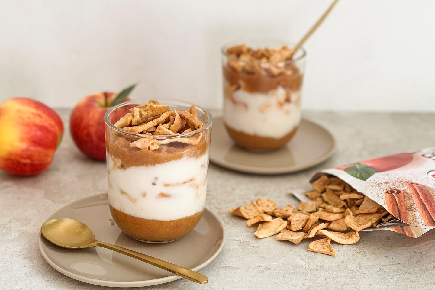 Delicious Dessert with Kotányi Apple Cinnamon Chips