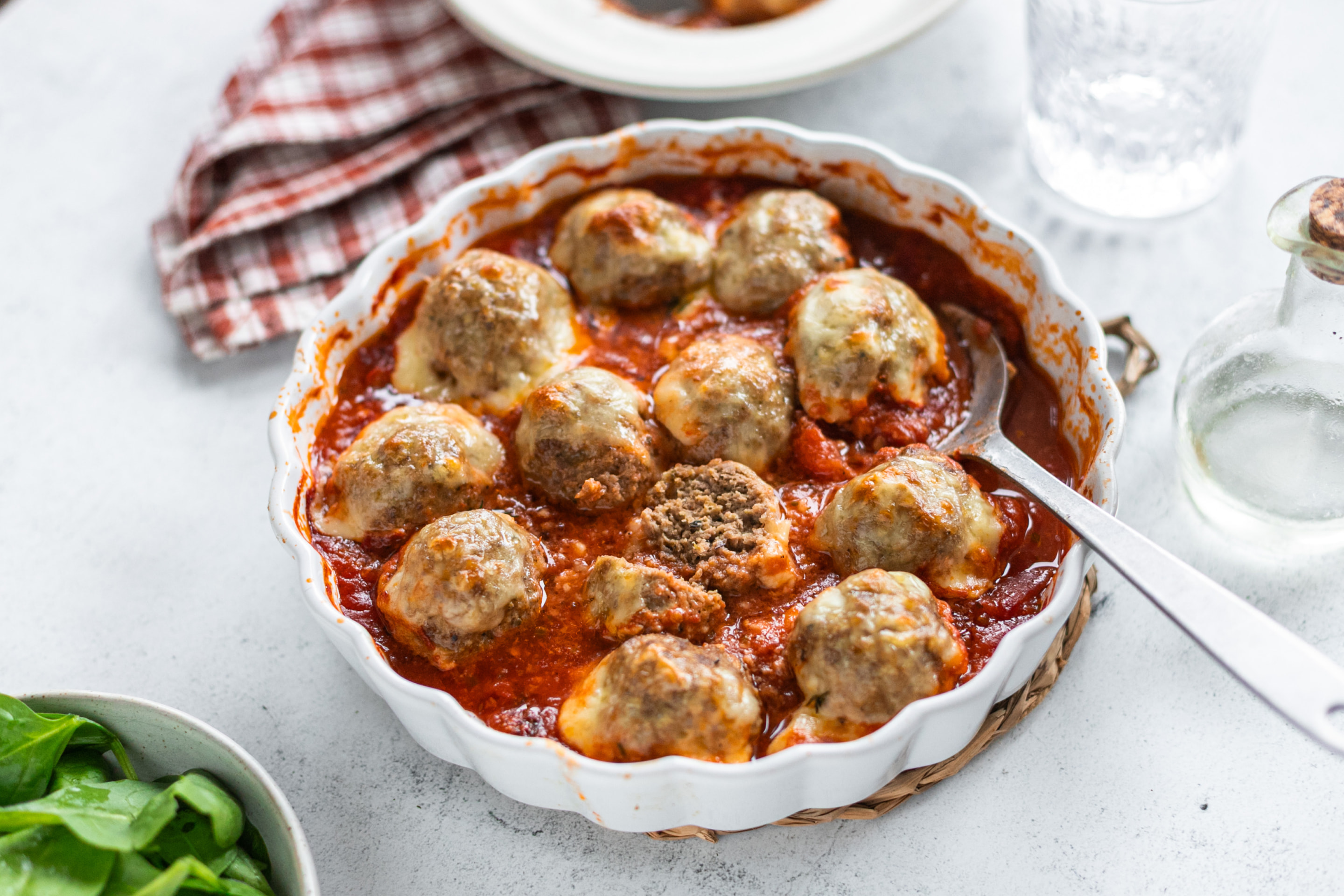 Baked Meatballs Min